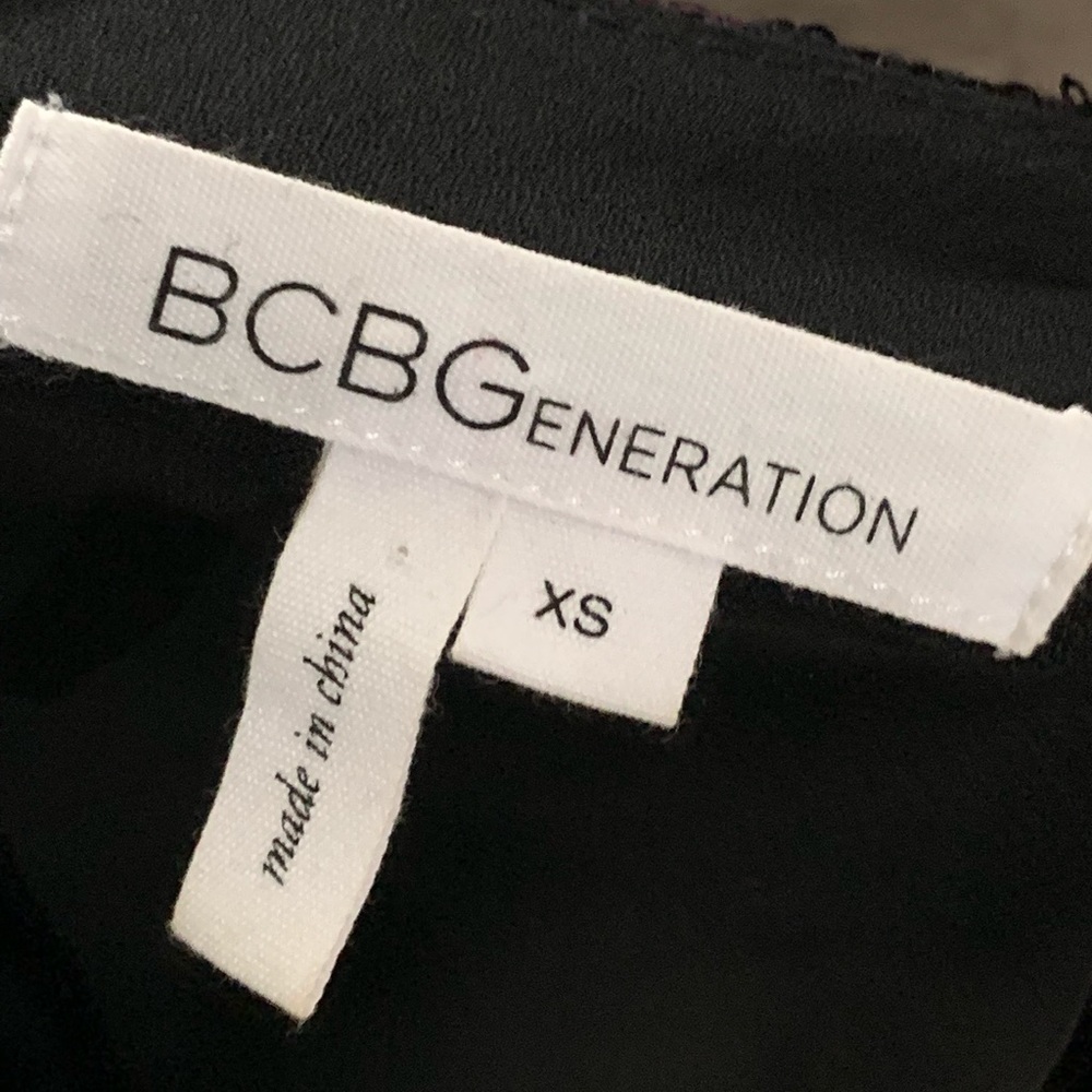 Black Bcbgeneration Sequence Blouse - image 3